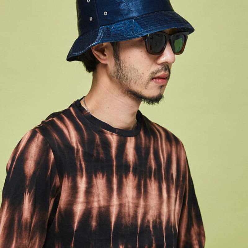 

MILLIONAIRE HAT (Double Eyelet) Bucket Hat- Navy free