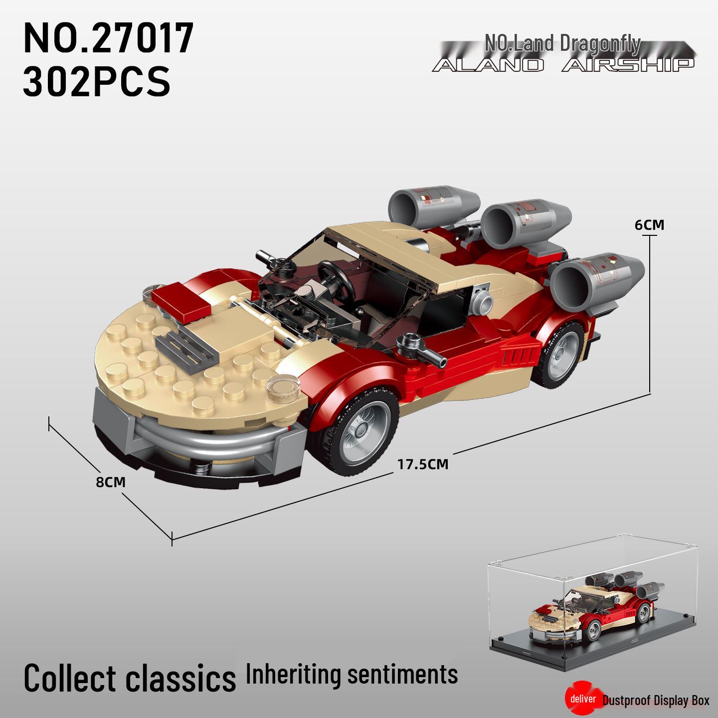 Yuxing King Educational Mini Car Model Toy for Boys - Assembly Block Kit and Birthday Gift