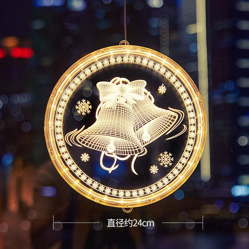 Christmas Decorations Scene Layout Store Shop Creative Small Hangings Window Christmas Tree Pendants Atmosphere Decoration