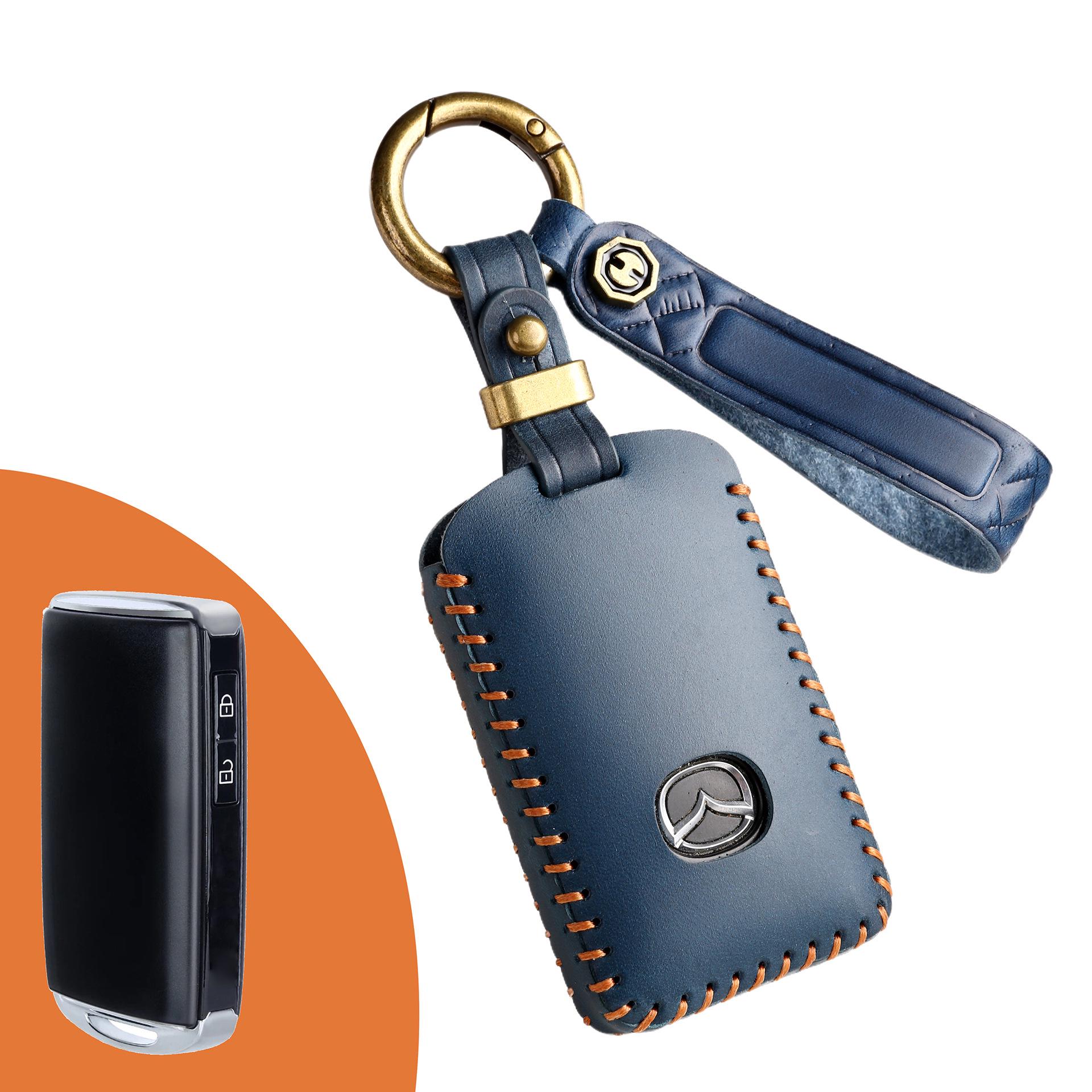 

Чехол для ключа автомобиля в стиле ретро для моделей Mazda CX, Angkesaila и Atez