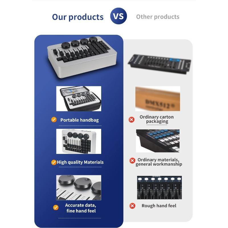 Professional Mini 2 Controller Wing - Moving Head Stage Light & Party Club Lighting Controller