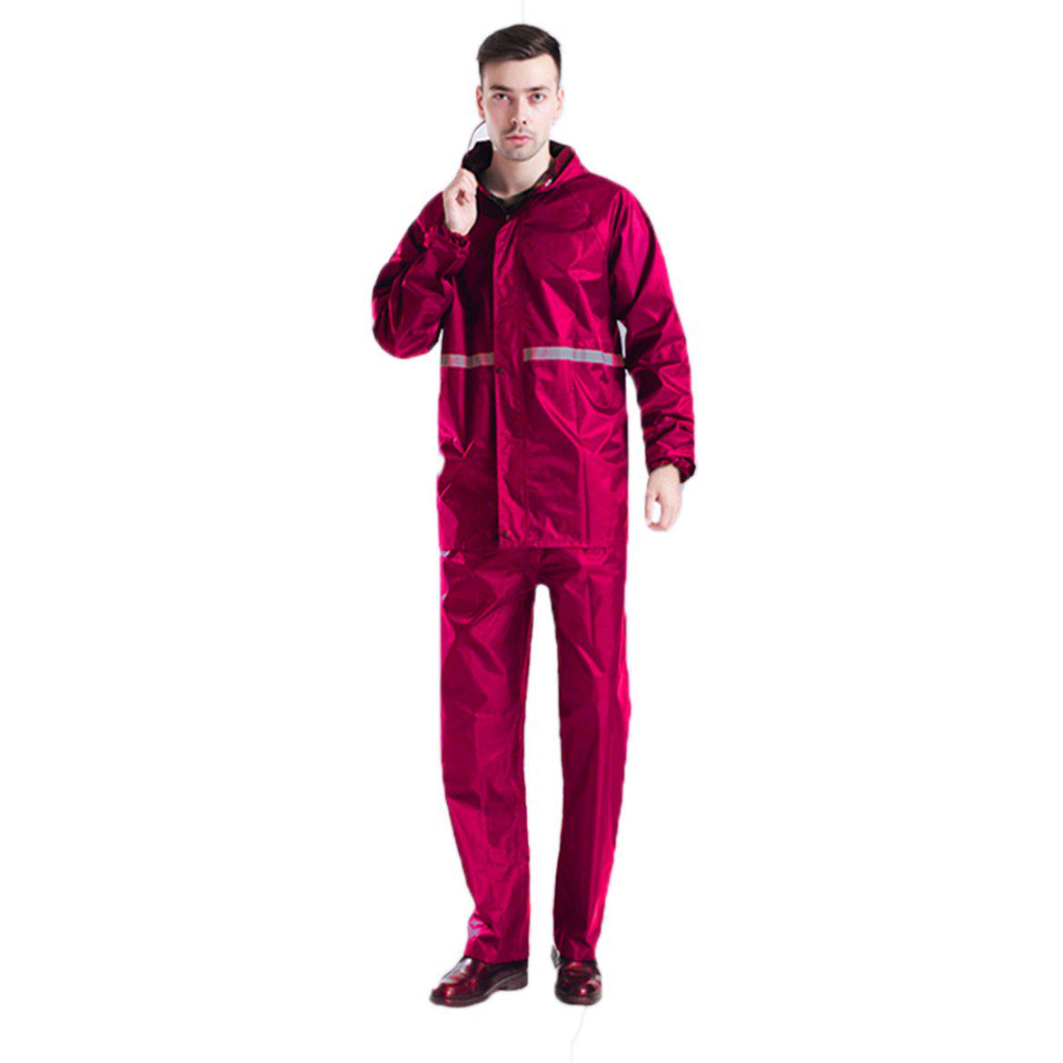 

Дышащий дорожный плащ для путешествий на открытом воздухе, непроницаемый женский/мужской дождевик с капюшоном 3XL