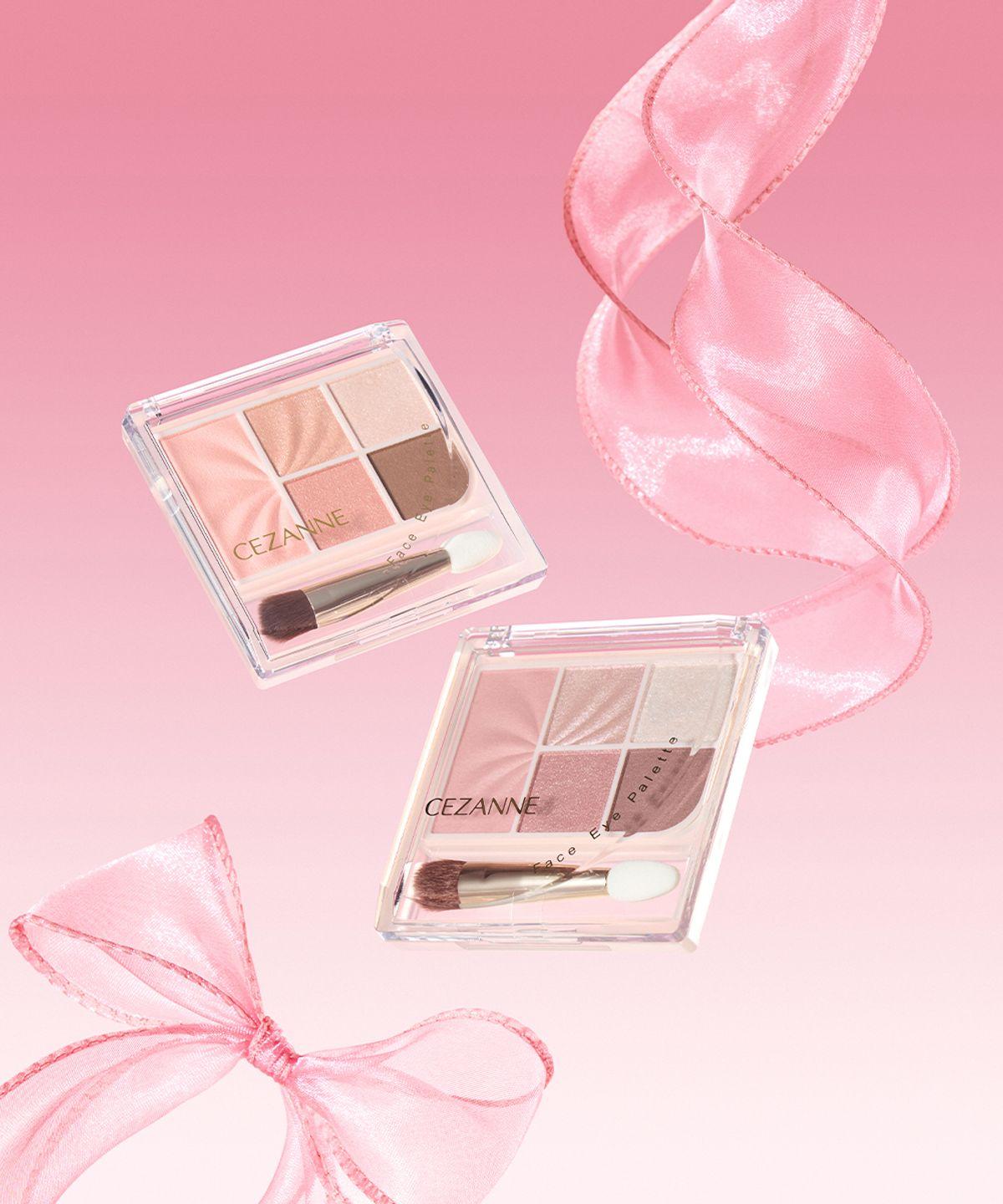 Face eyeshadow palette 01 Pure Coral