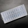 Transparent Nano Bead Storage Box for Ornaments, Nail Art, and Jewelry