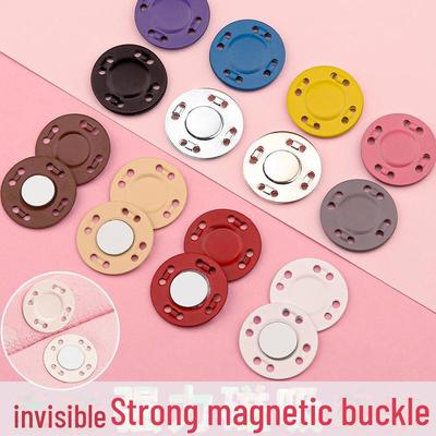 Dünner magnetischer Druckknopf aus Metall für Mäntel und Taschen