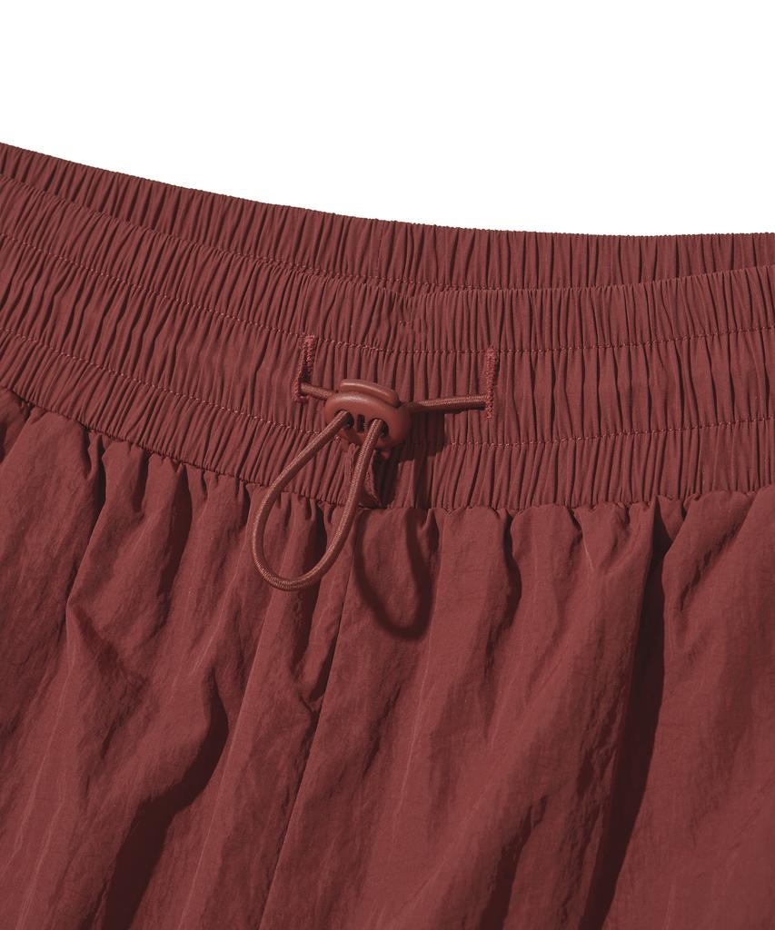 FILLUMINATE (W) Essential Nylon Shorts - Wine
