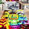 Robot Adventure Festival Carpet For Playroom Bedroom Living Room Sofa Home Decorkids Game Area Rug Nonslip Floor Mat