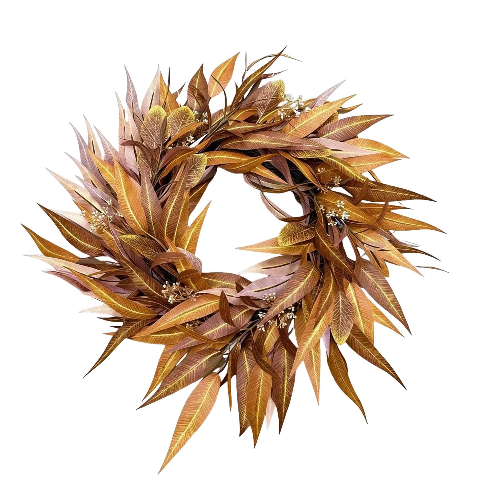 & Thanksgiving Pumpkin And  Leaf Garland One Size