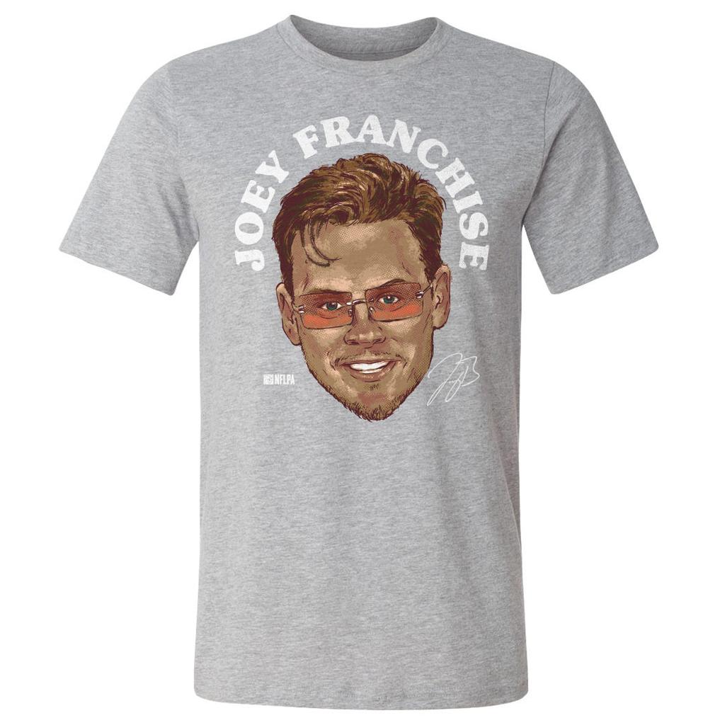 Joe Burrow Cincinnati Joey Franchise Portrait WHT Men's Kids Women's Unisex T-shirt Tee Tops