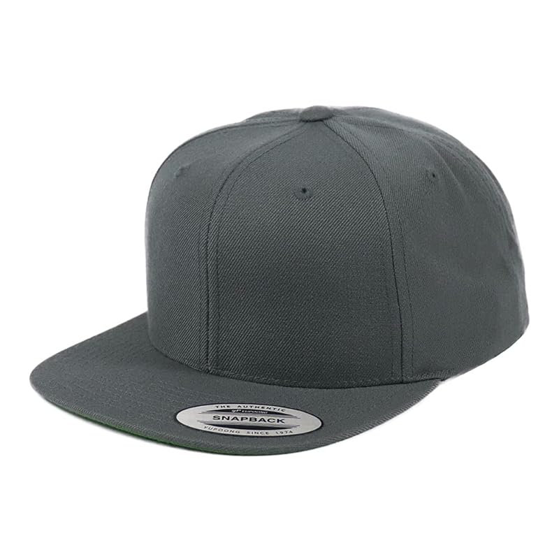 

[Flex fit] cap men s ladies YUPOONG Youpon YP CLASSICS PREMIUM SNAPBACK CAP hat dark gray ash [product]