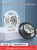 Electric Bicycle Wheel Hub Motor with 12/14/16-inch Aluminum Alloy Disc Brake, Folding Front and Rear Drive