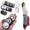2Pcs Replace Wheels With Screw For Travel Luggage Suitcase Wheels Axles Repair Kit Durable Silent Caster Wheel DIY Repair