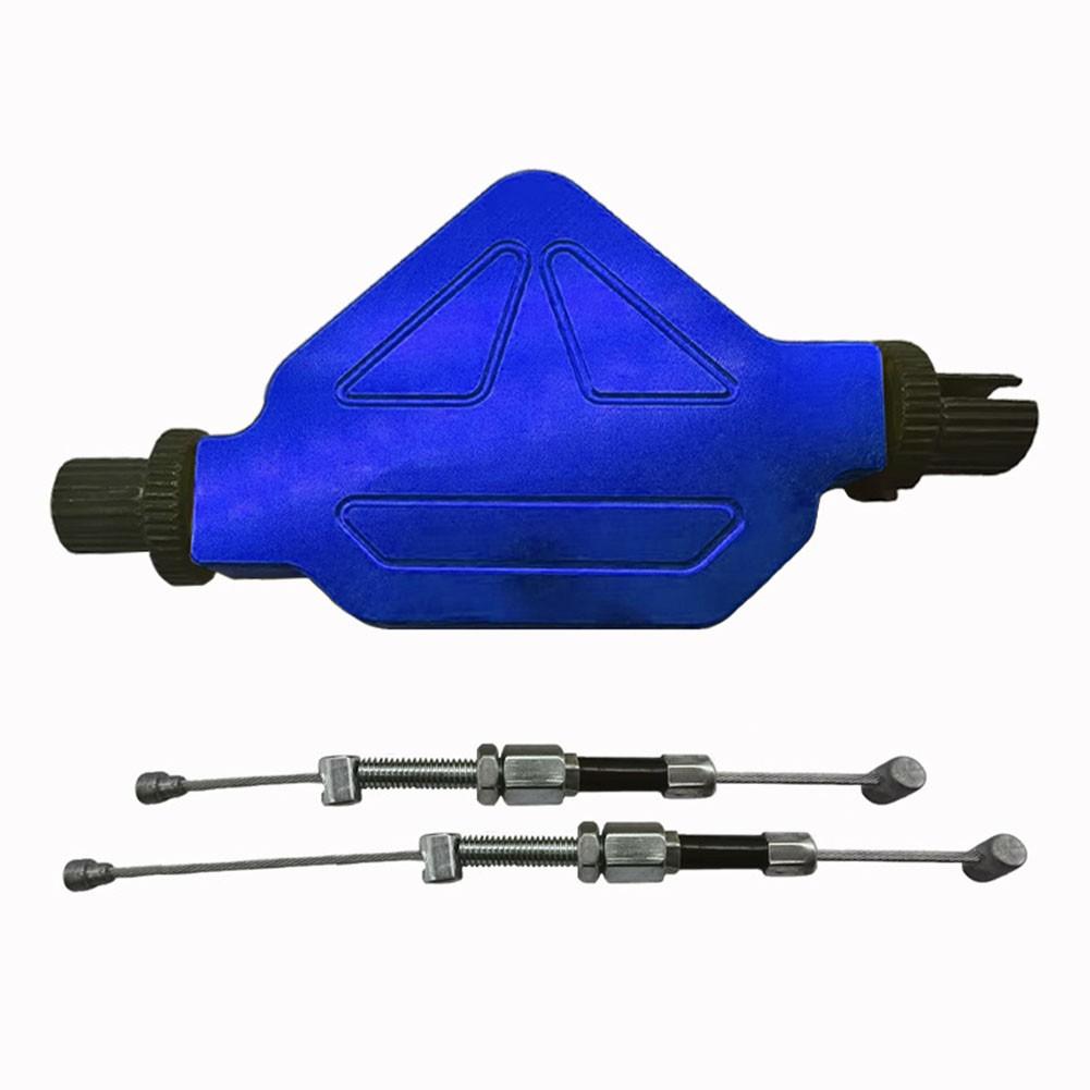 

Motorcycle Stunt Lever Cable for Enhanced Clutch Engagement Performance Blue