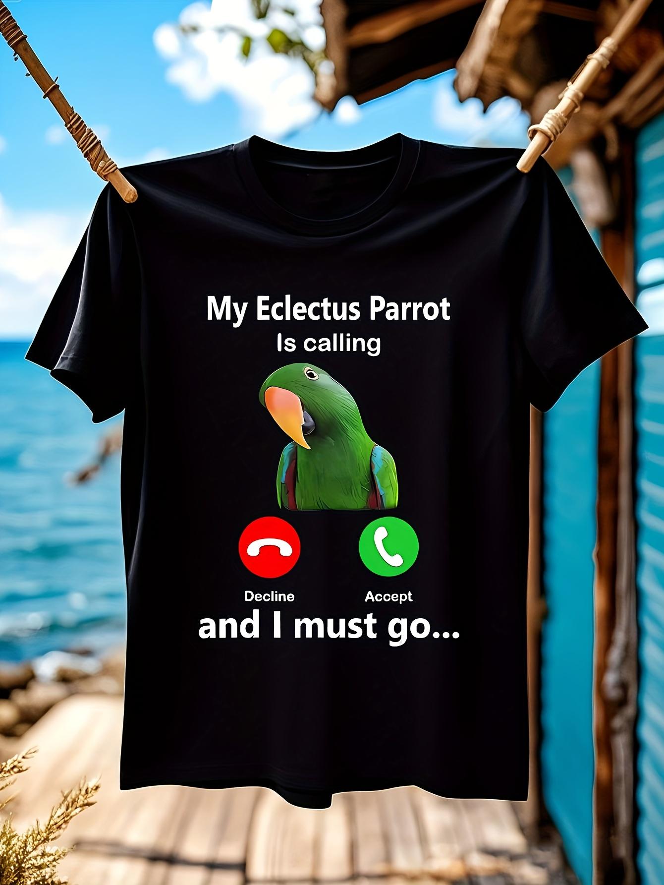 Funny Tshirt Funny Parrot Lover Tshirt - My Eclectus Parr... XXXL