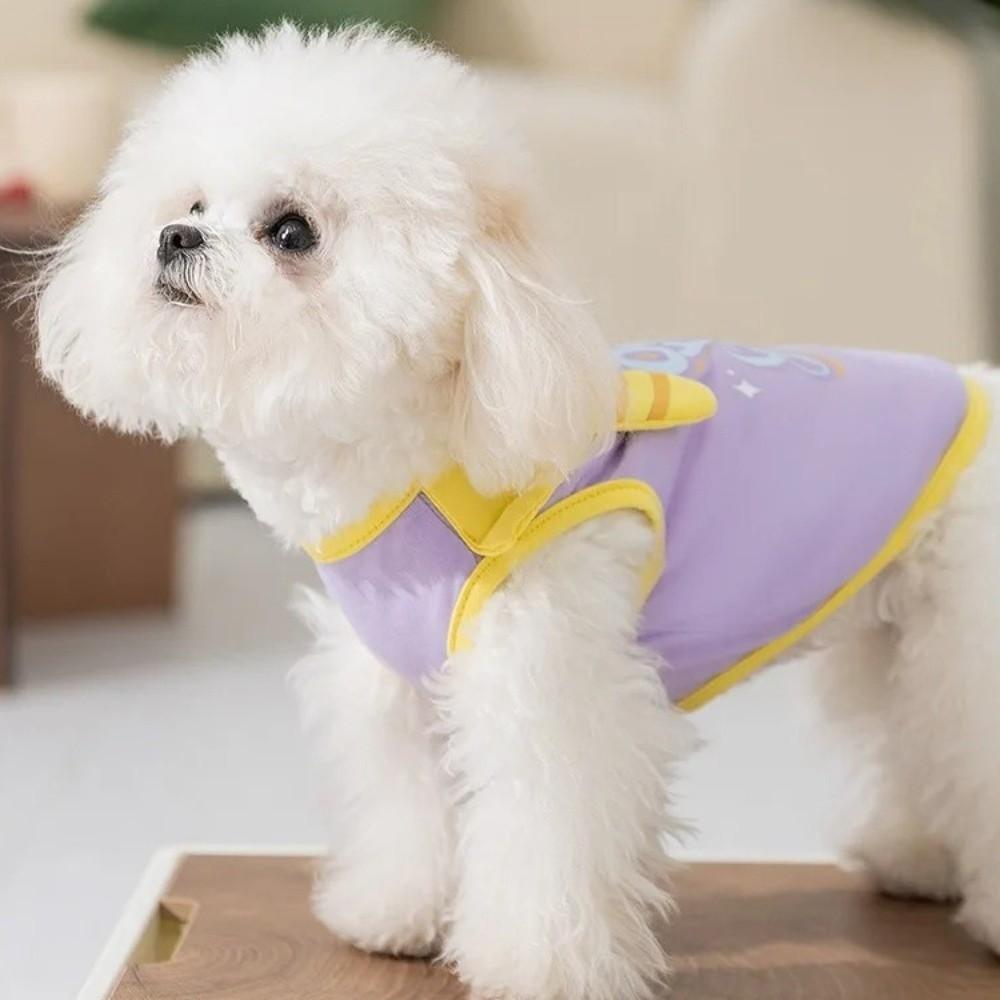 Sleeveless Dog T-Shirt Breathable Puppy Clothes Cute Pet Clothing  Spring Summer