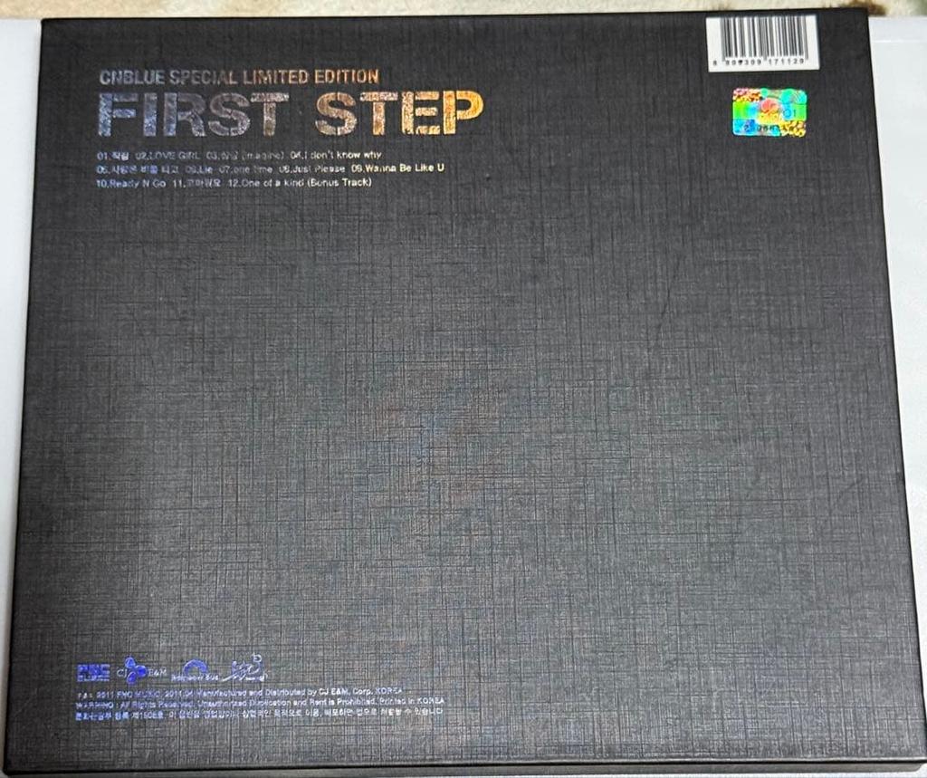 [USED] CNBLUE FIRST STEP CD