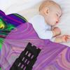 Magic Glastonbury Tor Rainbow Throw Blanket Soft Big Decorative Beds Sofa Quilt Blankets For Sofas Blankets