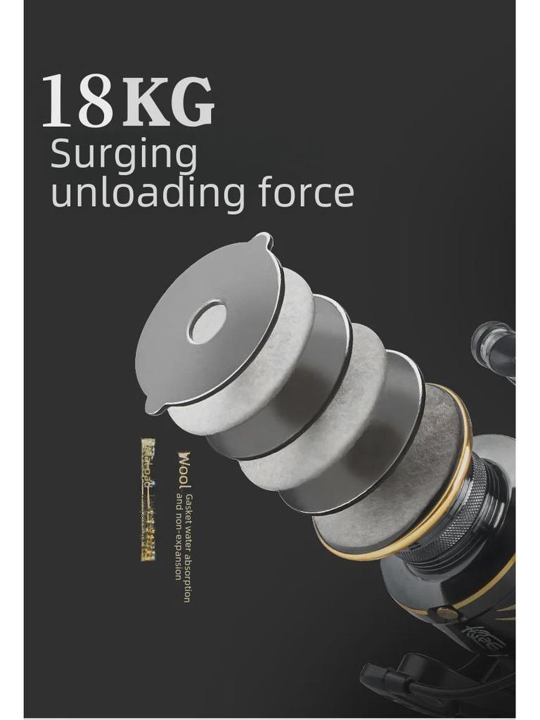 Chiren Long-Distance Spinning Reel for Big Fish Casting