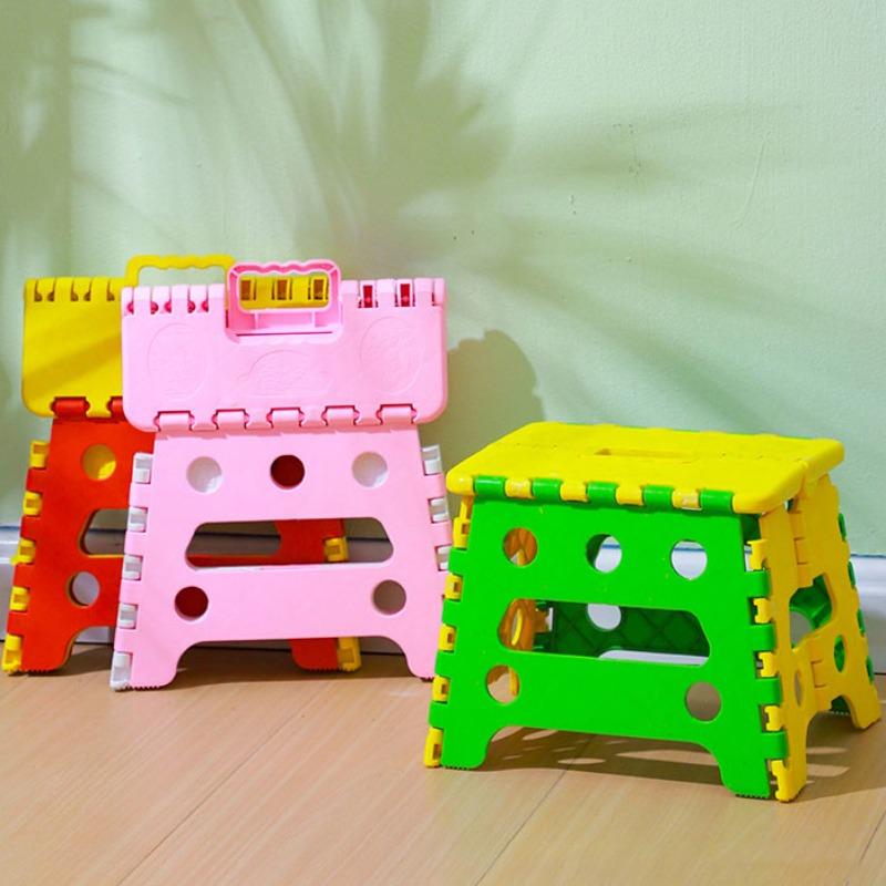 Folding Stool Portable Chair Seat for Home Bathroom Kitchen Garden Camping Kids and Adults Use Chair Seat