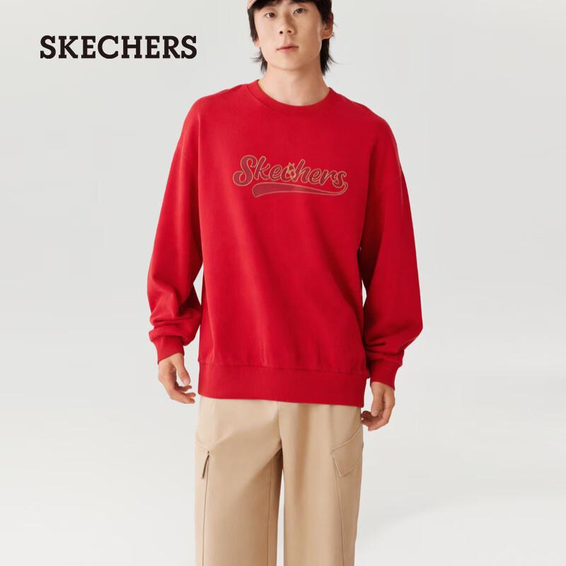 Skechers Unisex Knit Crew Neck Sweatshirt