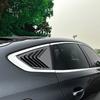 For BMW X6 G06 + Car Rear Window Side Vent Shutter Louver Cover Trim Sticker Car Accessories