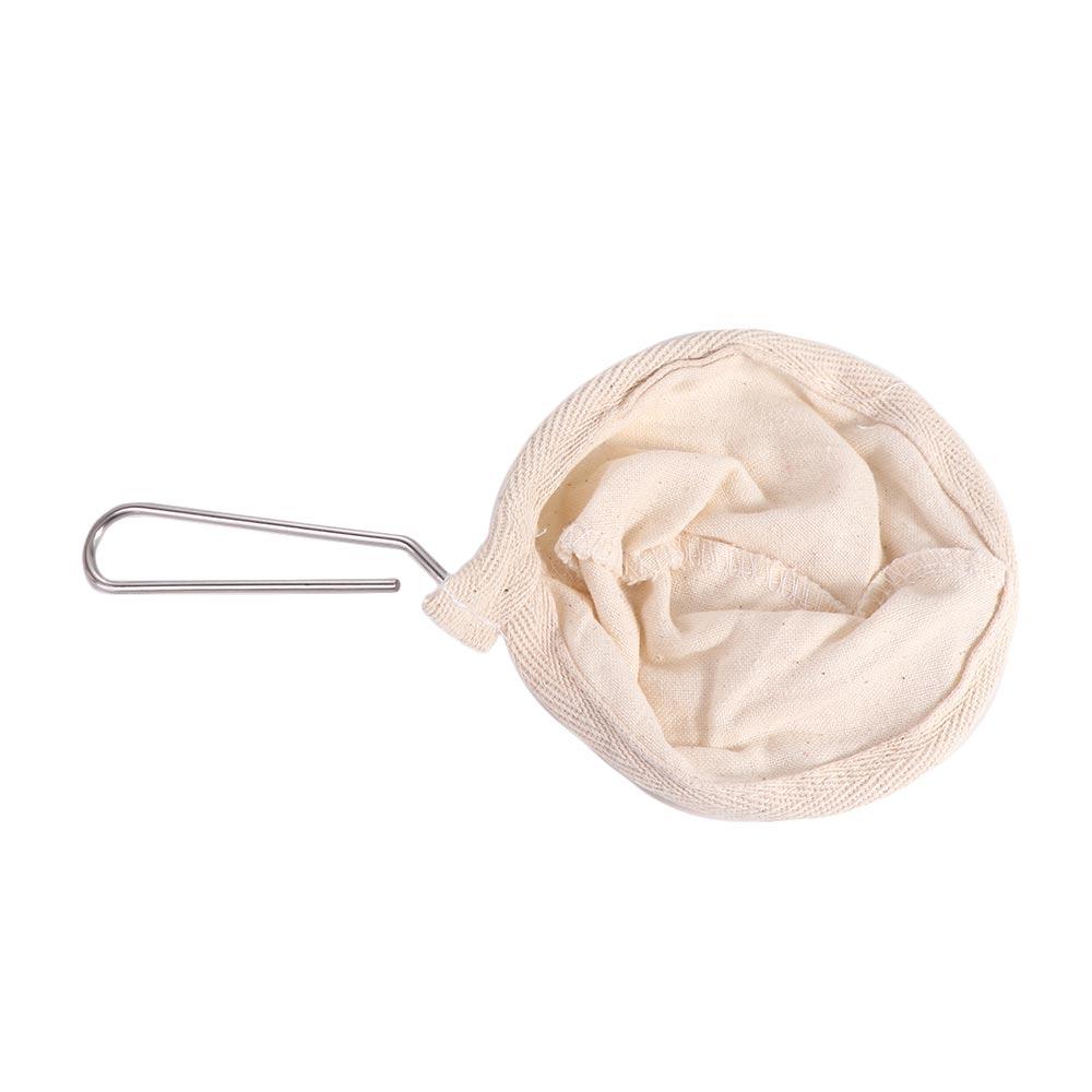Flannel Cloth Strainer Coffee Strainer Pouch Reusable Tea Filter Dripper Coffee Filter Bag Home