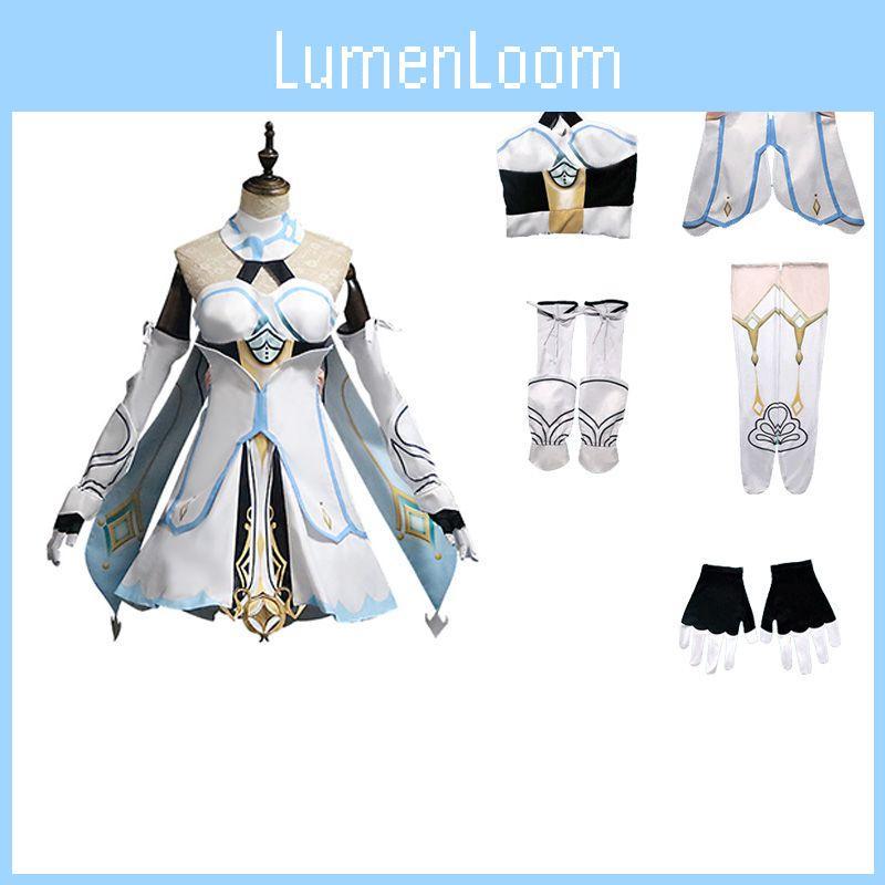 Genshin Impact Lumine Cosplay Costume For Women Perfect For Halloween And Carnival Parties