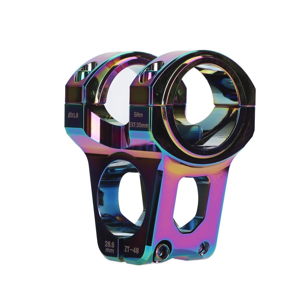 31.8mm Mountain Bike Stem Aluminum Alloy Lightweight Short Handlebar Stem for Replacement