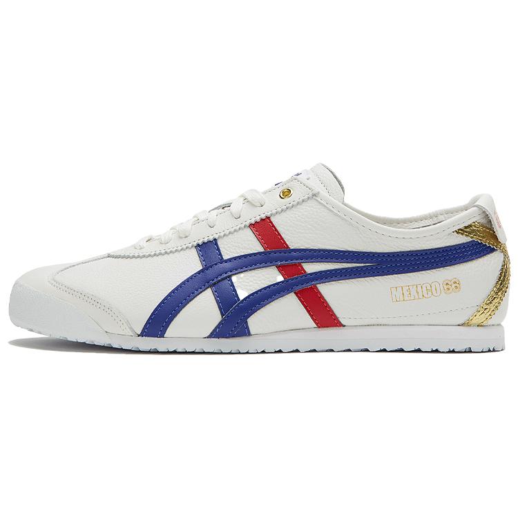 

Новые Onitsuka Tiger Mexico 66 Синий Красный Металлик Золотой D507L-0152 44.5