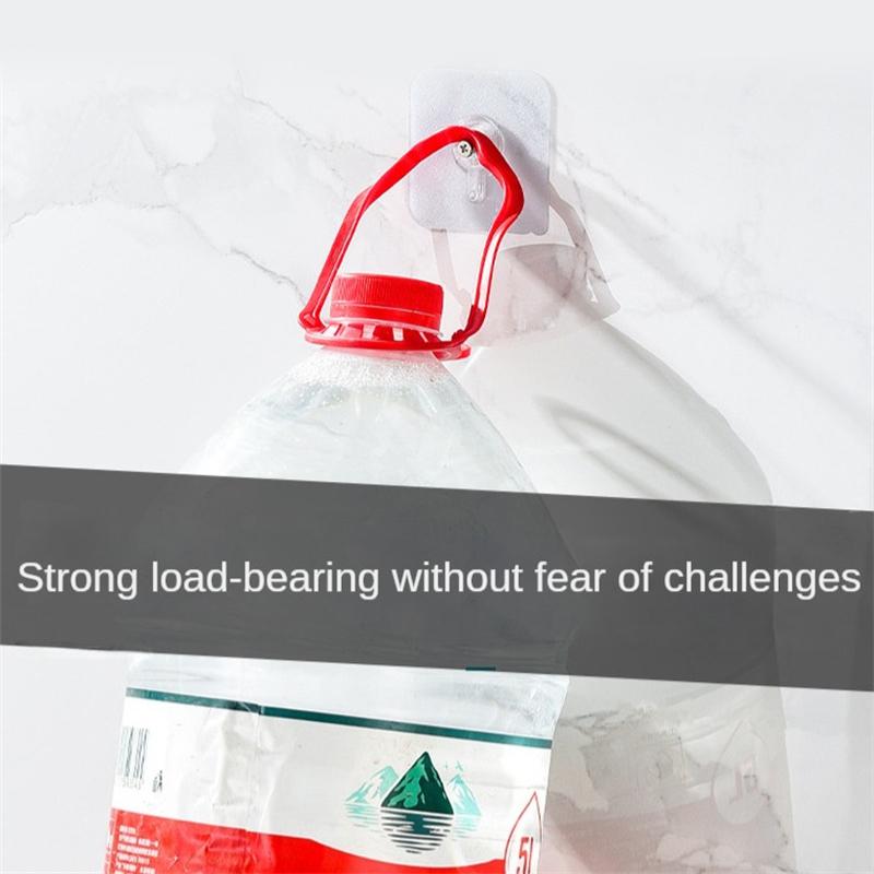 1/2/3PCS Wall Sticker Hook Invisible Moisture-proof Solid Simple Save Space Hanging Hook Moisture Proof