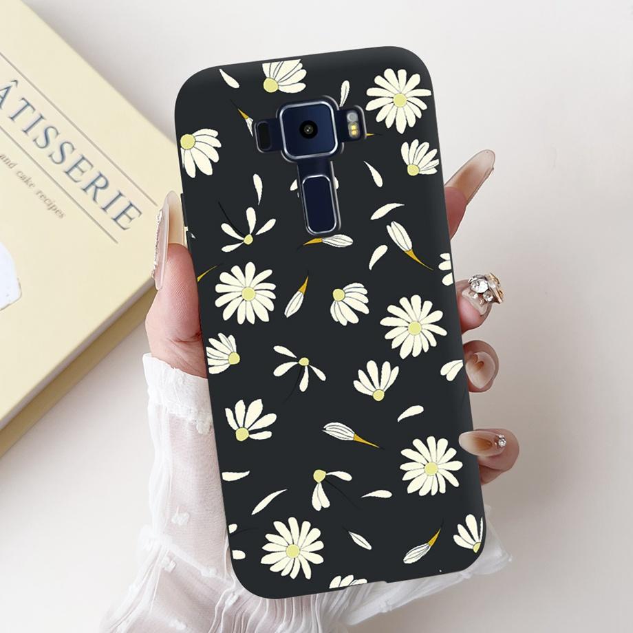 For ASUS Zenfone 3 ZE520KL Z017D 4 Max ZC520KL X008D 3 Max ZC520TL Case Soft Silicone Back Cover Love Heart Butterfly Flower Bag