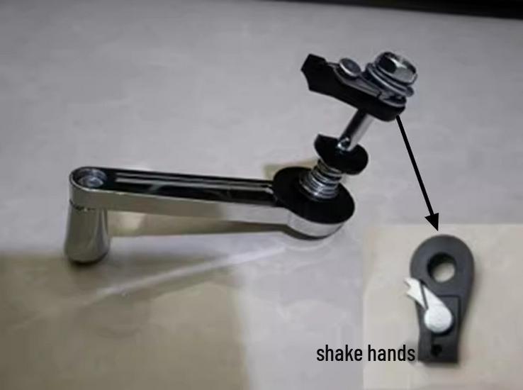 Central Pole Umbrella Replacement Crank Handle for Outdoor Sun Umbrella Maintenance