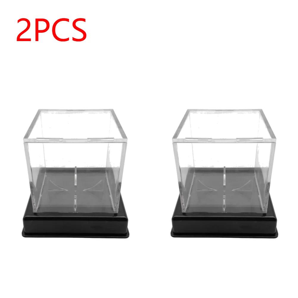 Clear Baseball Box Display Acrylic Transparent Baseball Organizer Case Dustproof UV Protection Perfit For Memorable Collection