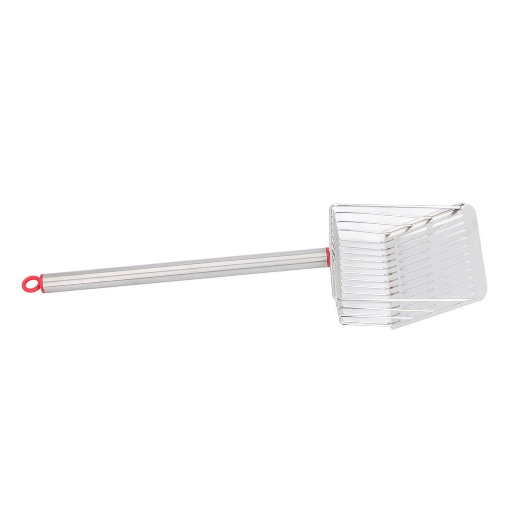 Cat Litter Scoop Long Handle Metal Removable Anti Splashing Fast Filtration Cat Litter Shovel