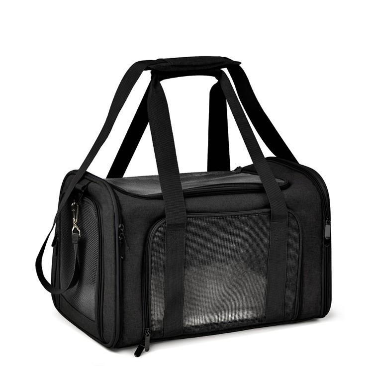 Portable Large Capacity Breathable Pet Carrier Handbag for Cats and Dogs