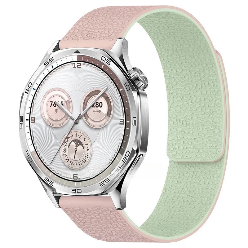 18mm 20mm 22mm Magnetic Strap for Huawei Watch 5 GT5/4 46MM 3Pro 4Pro Sport Silicone Bracelet for Samsung Galaxy Watch 7 6 5 4