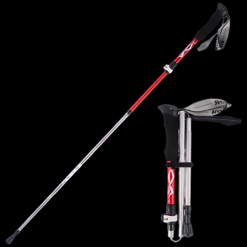 KODENOR Ziyouguang 4-Series Aluminum Folding Trekking Pole