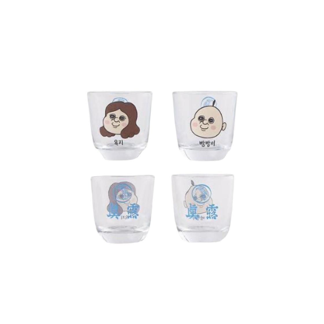 Bbangbbang x Jinro Bbangbbang and Okji Jinro Soju Glass Set ONE SIZE