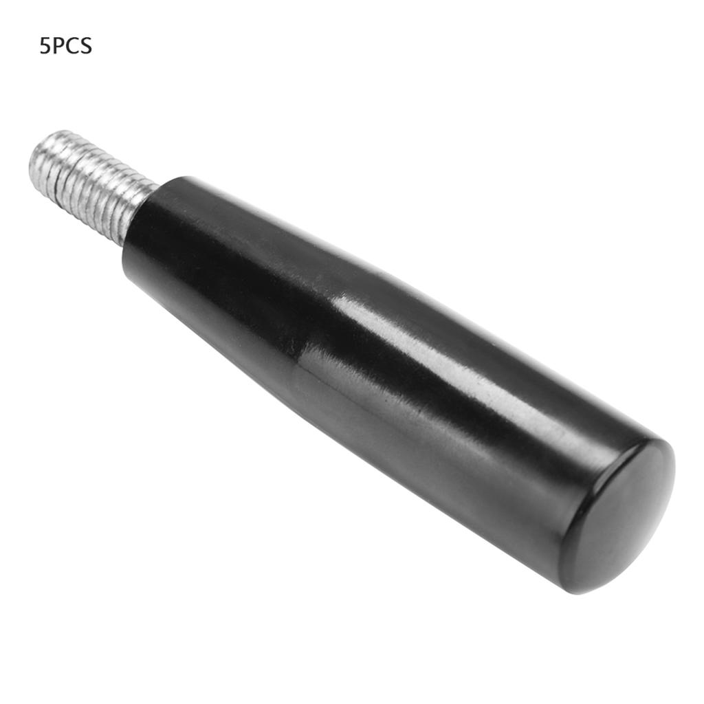 5Pcs Thread Milling Machine Replacement Accessory Tool Revolving Bakelite Handle M6 * 50
