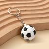 Volleyball Key Chains with Simulated Designs Small Volleyball Pendant Suitable for Sports Fan and Party Supplies