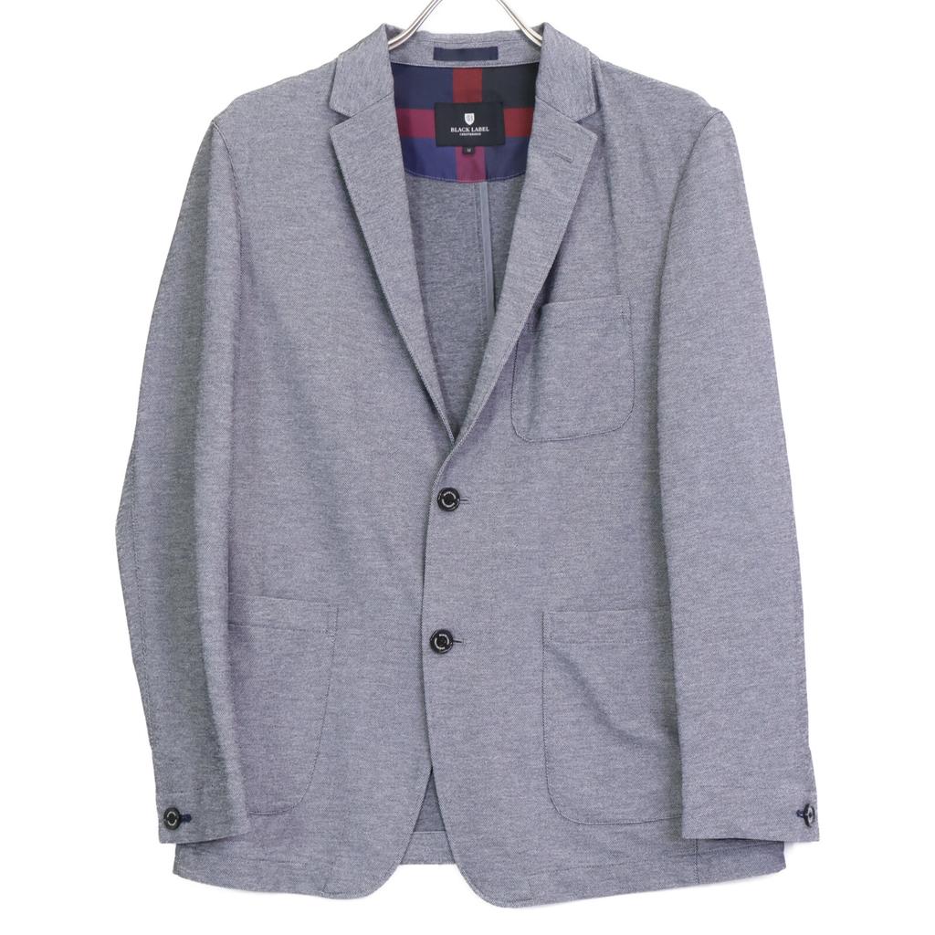 BLACK LABEL CRESTBRIDGE Grey 51E02-801-06 Stretch Tailored Jacket Jacket M grayUsed