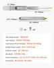 1 Pair 18-60 in Soft-Close Drawer Slides Ball Bearing Full Extension