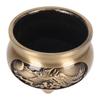 Brass Incense Burner Rustproof Decorative Metal Incense Burner Holder with Incense Stick Holder