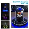 2024 New Cross-Border Special Nixie Tube Clock Smart WiFi Network Auto Update Digital Desktop Ornament
