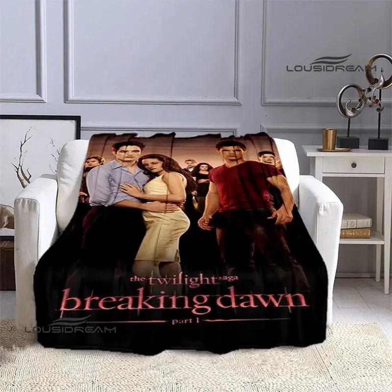 The Twilight Saga Printing Blanket Fashion Warm Blanket Framine Soft And Comfortable Home Travel Born Birthday Gift
