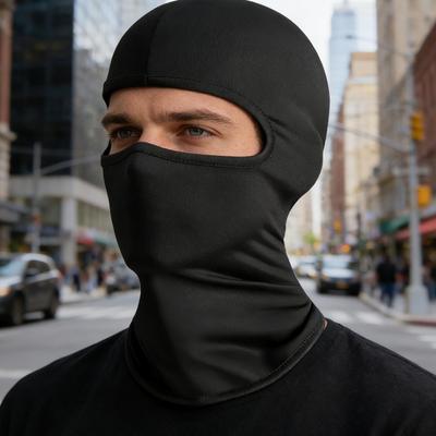 Motorcycle Balaclava Face Mask Under Helmet Windproof Ski Neck Hood for Men