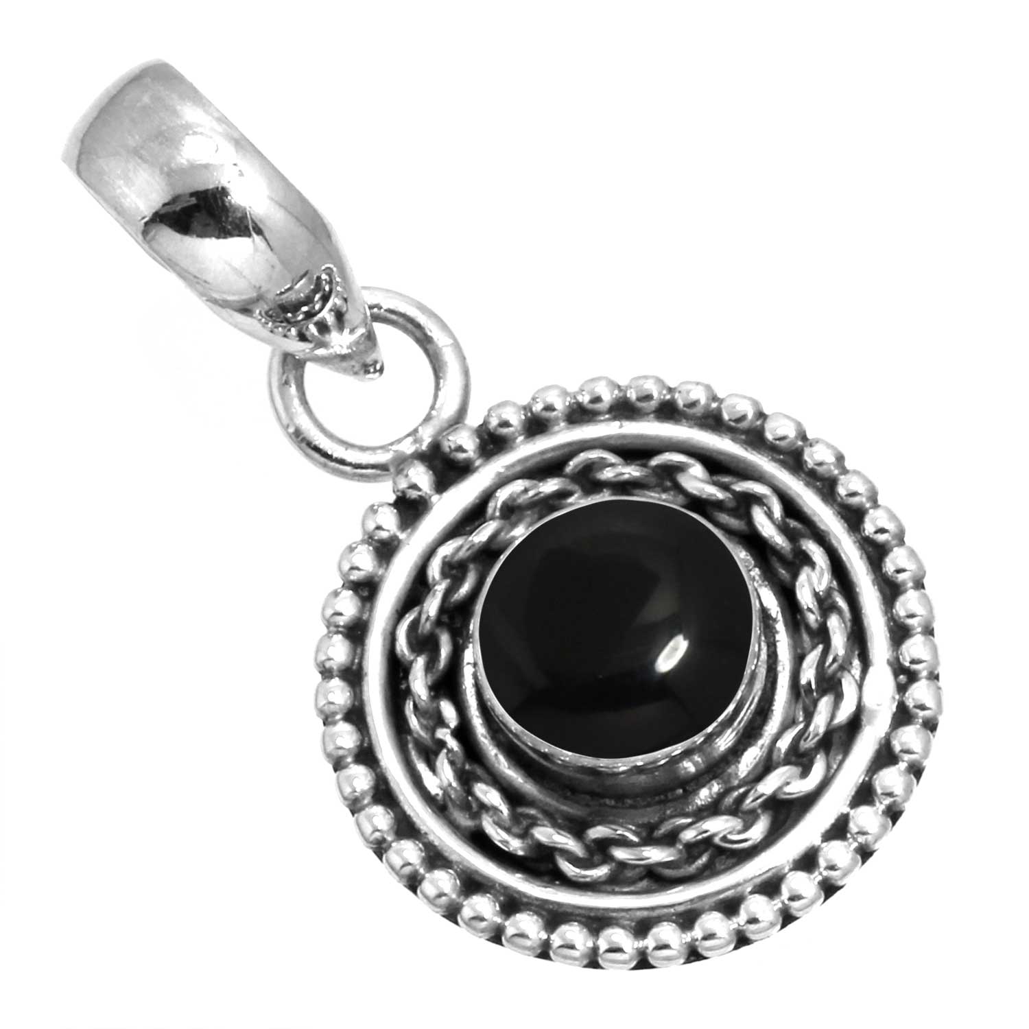 

925 Sterling Silver Pendant Women Gemstone Handmade Jewelry Anniversary Gift Amber Amethyst Black Onyx Carnelian Garnet Quartz Green Onyx Gold Stone чёрный/оникс