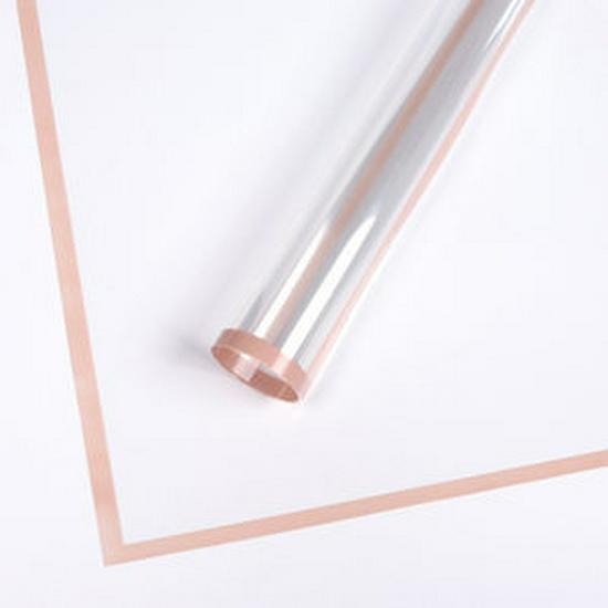 5-Draht-wasserdichte Geleefolie, goldener Rand, Nebelbrot-Blumenpapier, Blumenstrauß-Blumenverpackung (20 Blätter)