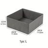 1pc Fabric Underwear Storage Box Drawer Organizers For Closet Organization And Storage Of Socks Underwear Ties And More Clothing