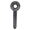 Filtered Shower Head 5 Gears Adjustable Pressure Boost Handheld Showerhead for Household Use Grey